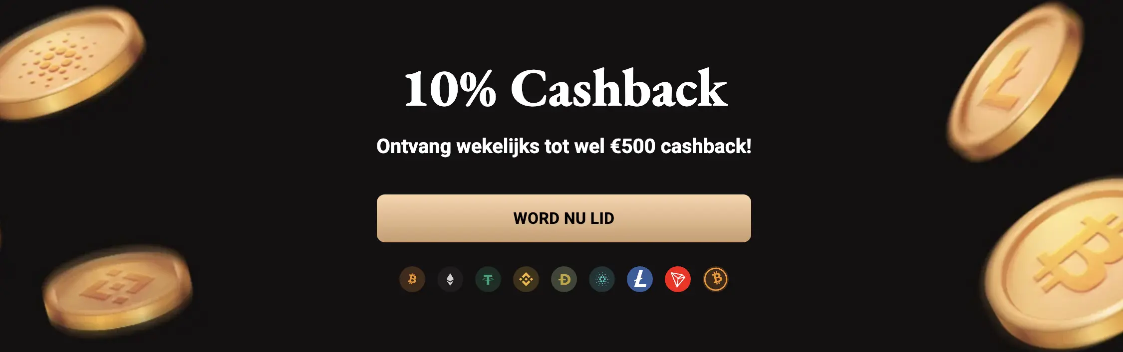 Cashback-aanbieding - banner
